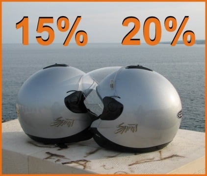 15% discount (5-7days), 20% discount for rents longer than 7 days 15% discount (5-7days), 20% discount for rents longer than 7 days