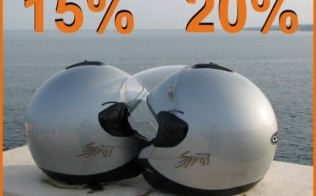 15% discount (5-7days), 20% discount for rents longer than 7 days