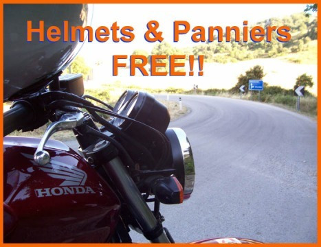 8th rental day free and panniers&helmets inclusive! 8th rental day free and panniers&helmets inclusive!