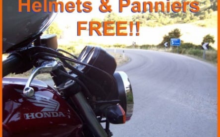8th rental day free and panniers&helmets inclusive!