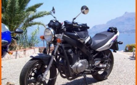 Special Fares Suzuki GS500, the cheapest rent ever!