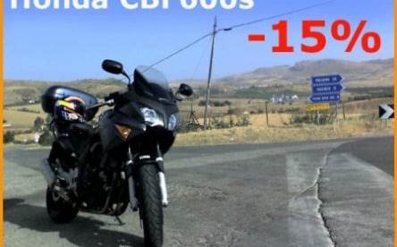 Sconto del 15% per la Honda CBF600s